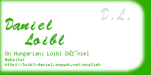 daniel loibl business card